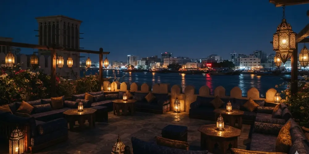 الخور من شرفة السحور